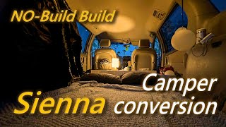 Sienna camping car by nobuild buildDIY leveling wooden flooringSelfguided road trip【EN Ver.】