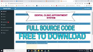 Dental Clinic Appointment System with Full Source Code | Free to Download screenshot 5