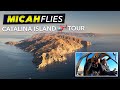 Catalina Island Helicopter Tour (Recreating macOS Wallpaper, Buffalo, Flying Low)
