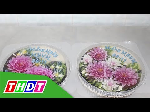 Video Bánh rau câu 3D, lựa chọn mới cho dịp 20/11 | THDT - youtube