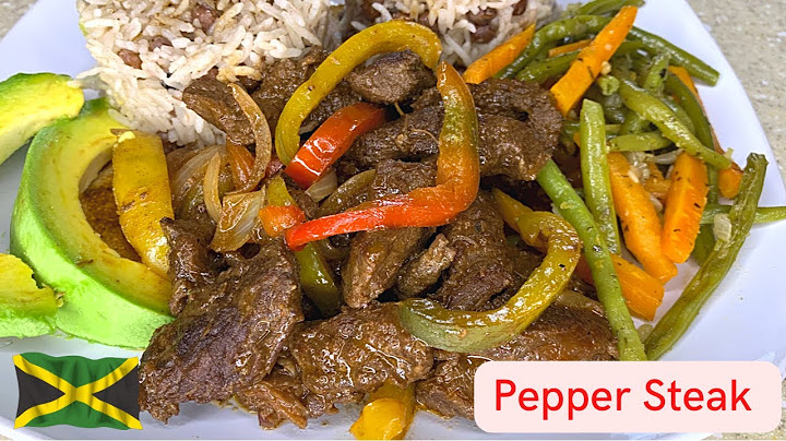 How to make pepper steak jamaican style
