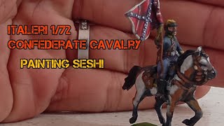 Confederate Cavalry From Italeri 1/72