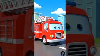 Fire Van 🚒 | Fun 3D Kids Learning Animation | Learn Emergency Vehicles for Children