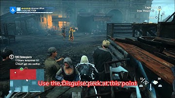 AC: Unity -  No Conflict & Picklock Door Guide - The Fall of Robispierre (Sequence 12 Memory 2)