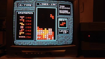 NES Tetris Level 18 MAX OUT 999999