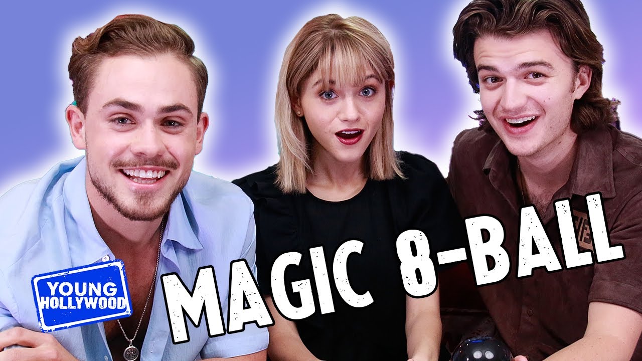 Stranger Things Cast Asks The Magic 8 Ball Youtube