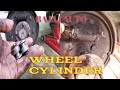 HOW TO REMOVE WHEEL CYLINDER REPAIR KIT AND FIX