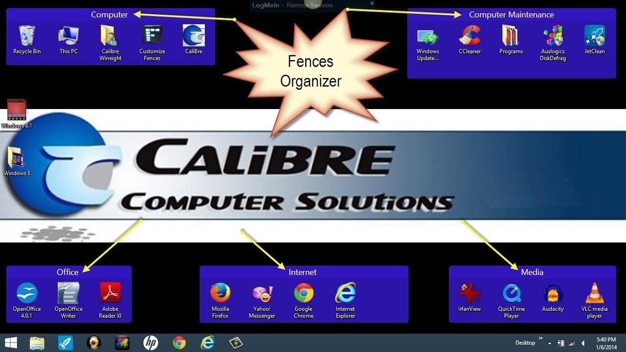 Make My Windows 8 Easy-To-Use! Service By Calibre Computer Solutions