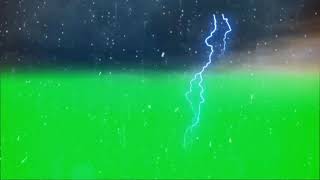 Green Screen Weather Control Effects Thunder Thunder Effect Yr Creation