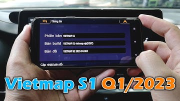 Hướng Dẫn Cập Nhật VietmapS1 Q1/2023
