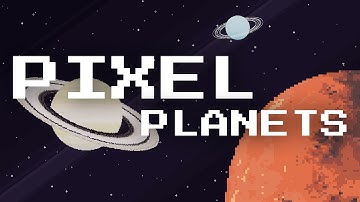 Pixel Planets - Trailer - 2D Asset Pack by StarvingFox Studio