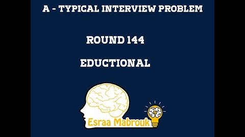 A- Typical Interview Problem codeforces solution Eductional Round #144