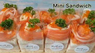 Mini sandwich. Cute and easy