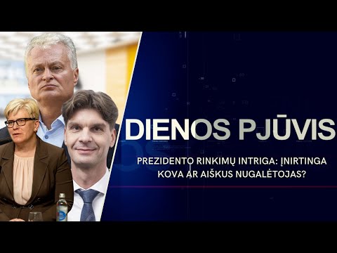 Prezidento rinkimų intriga: įnirtinga kova ar aiškus nugalėtojas? | DIENOS PJŪVIS  @tv3televizija