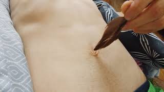 Details Self tickling my squirmy twitchy bellybutton xD News