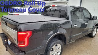 Installing the OEDRO soft roll up tonneau cover!