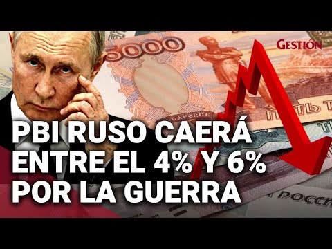 El Banco Central de Rusia reduce su previsión de caída del PIB entre el 4 y el 6 %