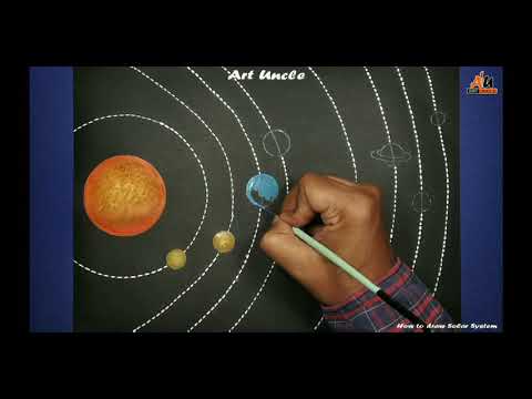 How To Make Solar System Chart