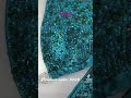 Sparkling Teal Crystal Figure Bikini: Stage-Ready Elegance! #saleylasuits