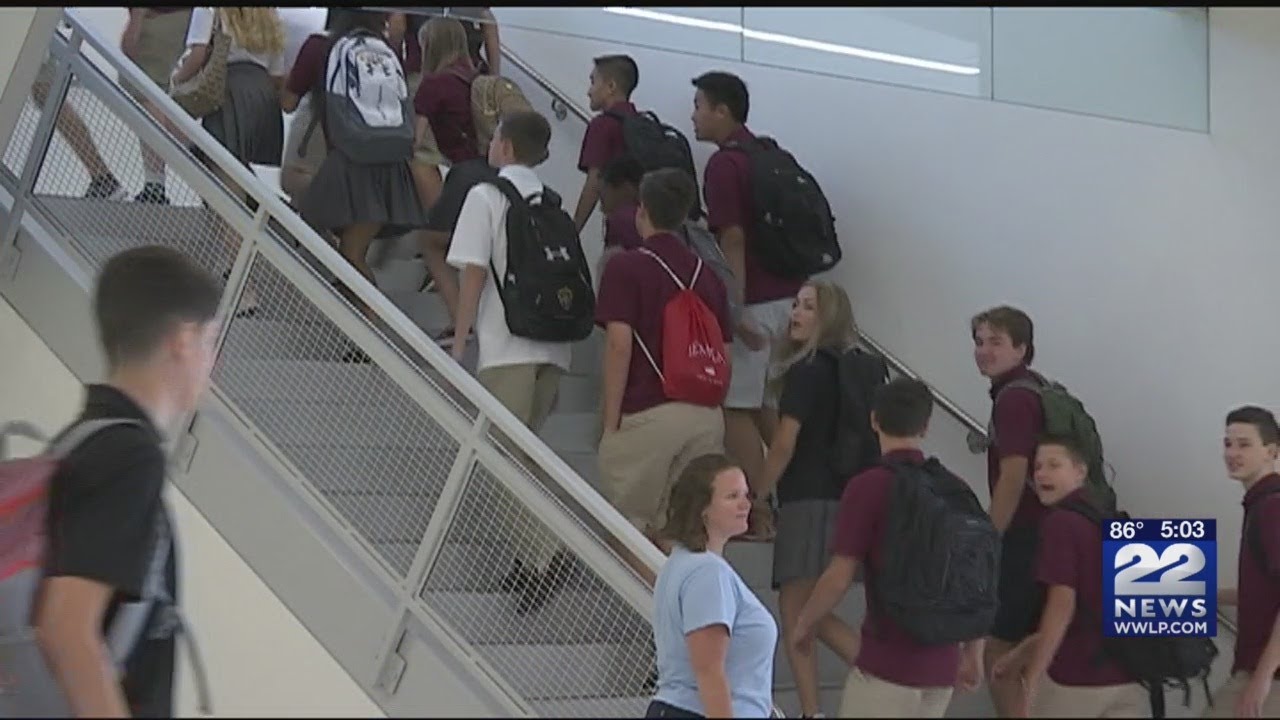 First day of school marks new beginning for Pope Francis Prep - YouTube