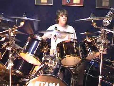 AC/DC Thunderstruck live drum tribute