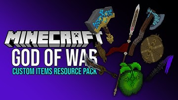 Minecraft: GoW Custom Items V3 Update [JAVA EDITION]