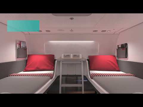 夜航的neuen一代:Höchster Komfort和mehr Privatsphäre在den miniuites