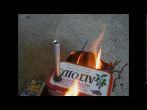 Homemade Wood Gasifier - YouTube
