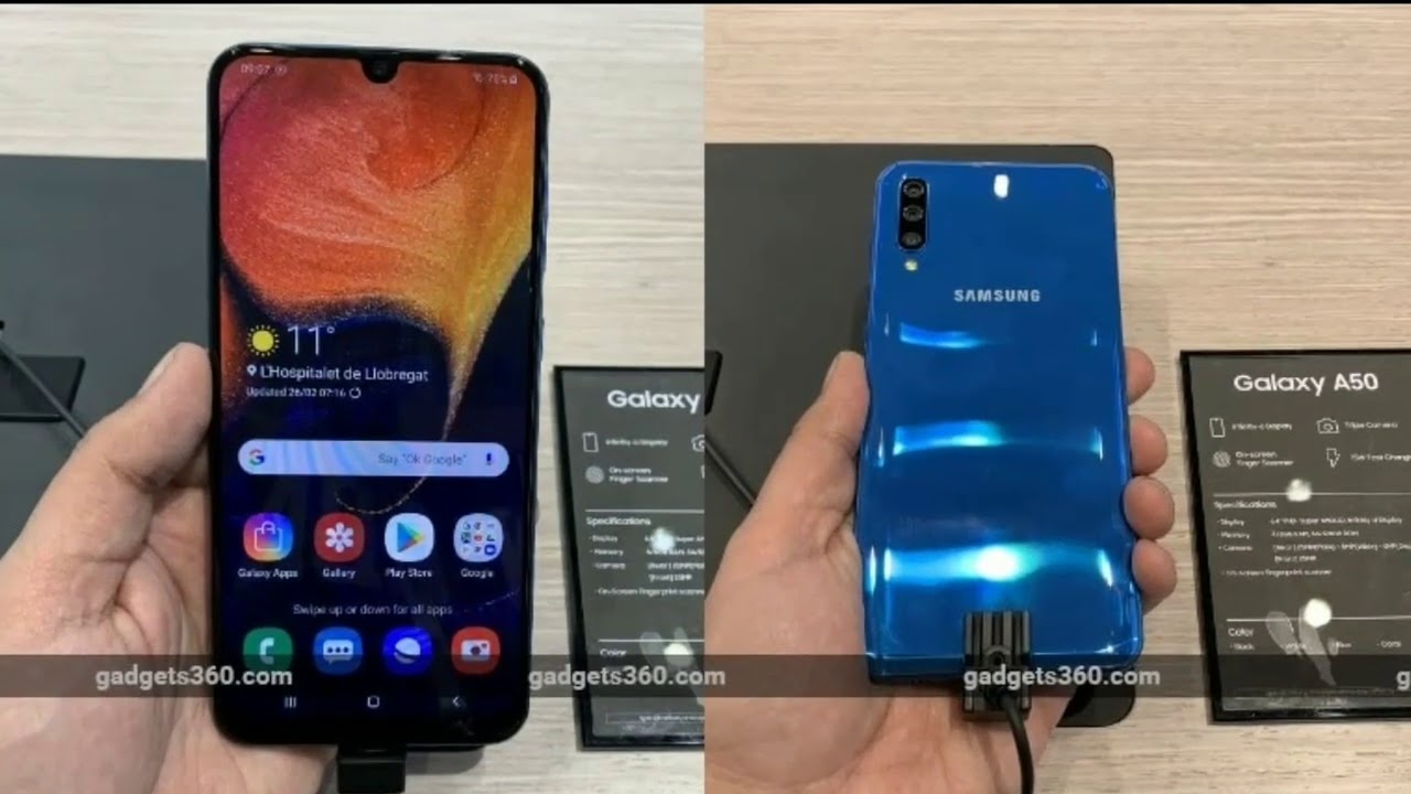 Samsung A50 Андроид