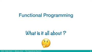 Functional Programming in Modern C++: The Imperatives Must Go! - Victor Ciura - ACCU 2023