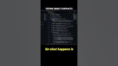 How to Test Your Smart Contracts! Solidity Explained! Step 4  #solidity #blockchaintechnology