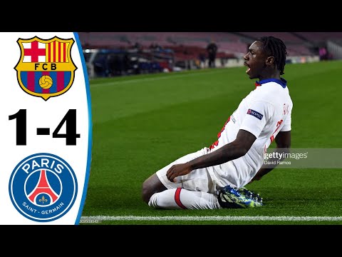Barcelona vs PSG 1-4 All Goals &amp; Highlights 16/02/2021 HD