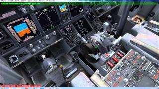 Starting a Boeing 737-800 in microsoft flight sim with fs2crew