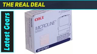 Oki 52107001 OEM Ribbon: 4 Million Characters of Unbeatable Microline 520/521 Quality