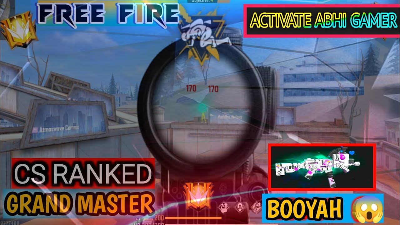 FREE FIRE BOOYAH || CS RANKED OP BOOYAH || FREEFIRE CS - YouTube