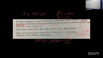 Unit 1 Applied Mathematics Confidence intervals and Hypothesis testing