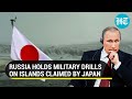 Russian military drills on Japan-claimed islands after peace talks halted; Post-World War II dispute