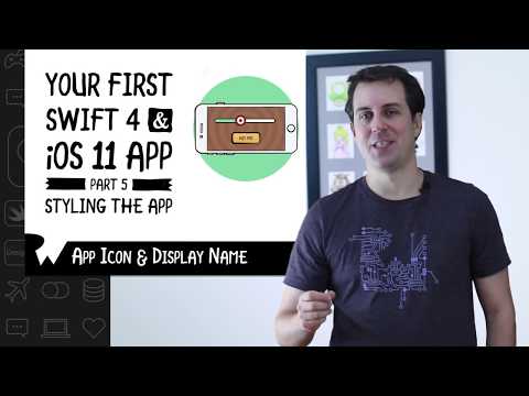 App Icon and Display Name - Beginning Programming with iOS 11, Swift 4, and Xcode 9