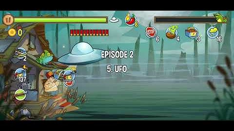 swamp attack: episode 2 - 5 UFO
