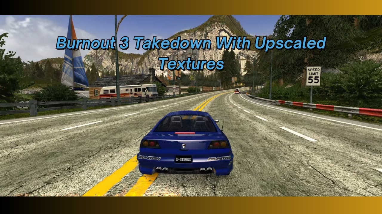 Burnout 3: Takedown With Upscaled Textures (PCSX2) (PS2) (4K) (200 ...