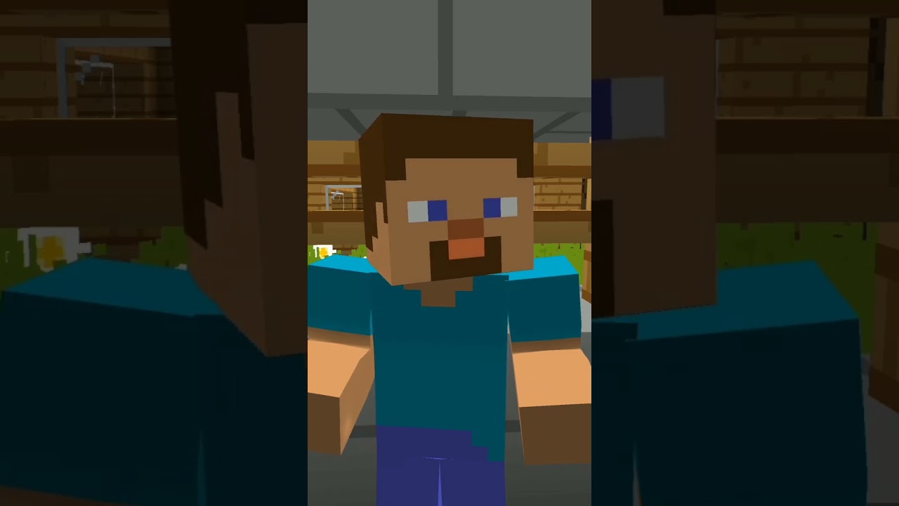 Minecraft: Never mess with Steve 😤 #shorts
