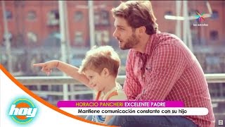 Horacio Pancheri, siempre al pendiente de su hijo | Hoy