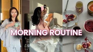 Наш реалістичний ранок💕 morning routine, сніданок,  улюблені засоби, макіяж, збори на день