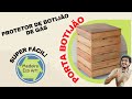 Porta botijão de gás de madeira de pallet, super ideia fácil de fazer e ainda serve como um móvel