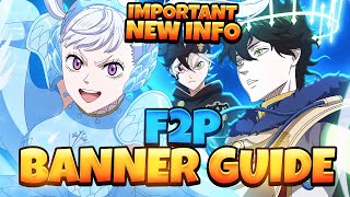 *IMPORTANT* NEXT 9 GLOBAL BANNER SCHEDULE! WHO TO PULL & INVEST INTO? | Black Clover Mobile
