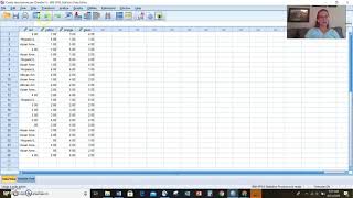 SPSS Creating a dataset