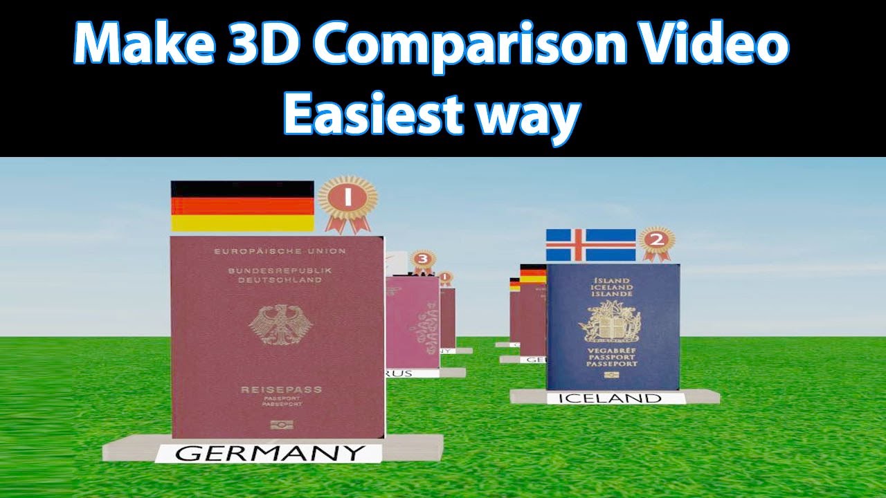 3d Comparison Video Template Free Download