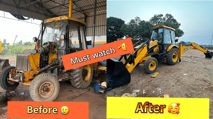 Journey From Old Jcb To New JCB 😍 |JCB Renovation work | JCBGURU |
