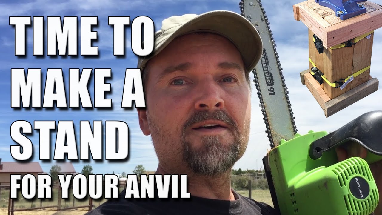 Anvil Base Build $50 DIY Anvil Base? Easy! - YouTube