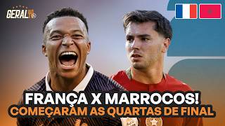 FRANÇA X MARROCOS ABREM AS QUARTAS DE FINAL DA COPA DO MUNDO FIFA 2026 | GERAL CAZÉTV